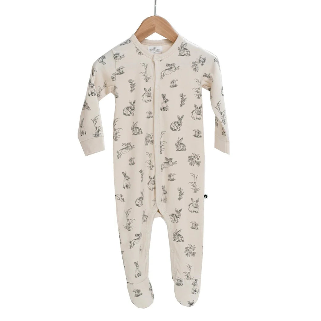 Burrow & Be Essentials Sleepsuit - Almond Burrowers