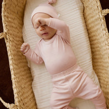 Jamie Kay/Merino Kids Merino Long Sleeve Envelope Bodysuit - Cloud Pink