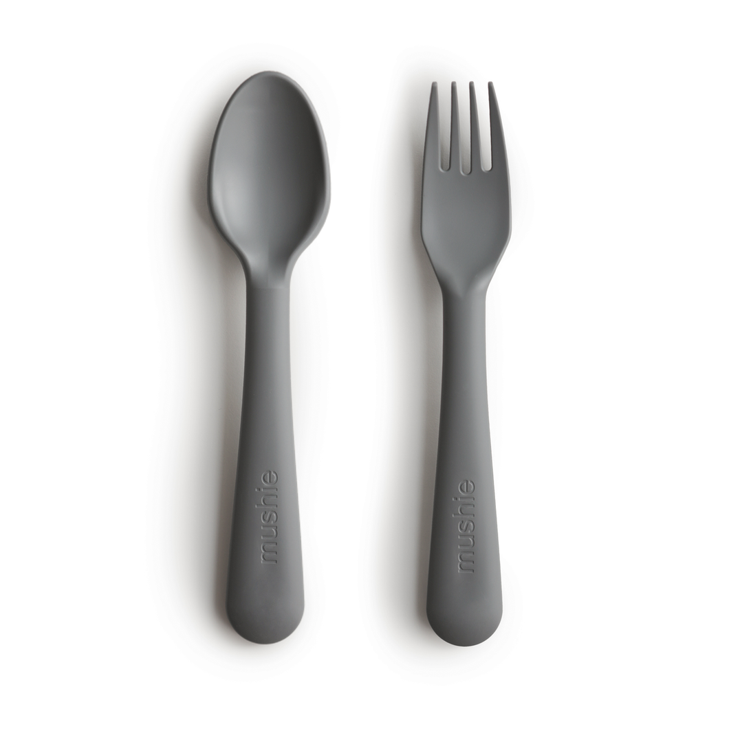 Mushie Fork and Spoon Set