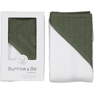 Burrow & Be Hooded Baby Towel