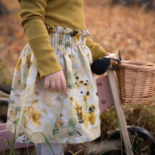 Tilly Skirt | Mustard Peonies