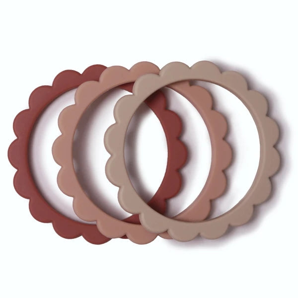 Mushie Teething Bracelet Flower